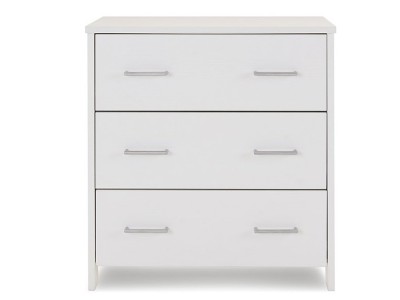 Obaby Nika 3 Piece Room Set - White Wash