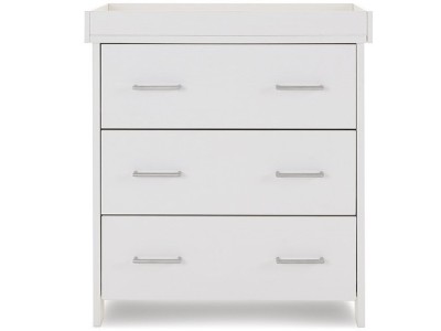 Obaby Nika 3 Piece Room Set - White Wash