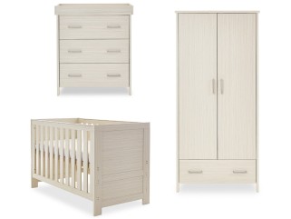 Obaby Nika 3 Piece Room Set - Oatmeal 2