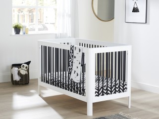 Ickle Bubba Tenby Cot Bed - Mono