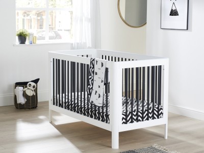Ickle Bubba Tenby Cot Bed - Mono