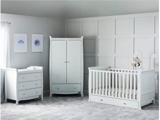 Ickle Bubba Snowdon Classic 3 PC Furniture Set - White