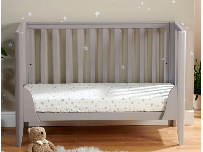 Babymore Iris mini Cot Bed – Grey