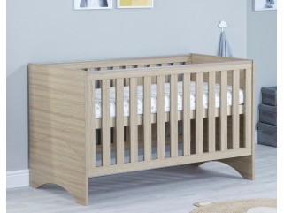 Babymore Veni Cot Bed – Oak