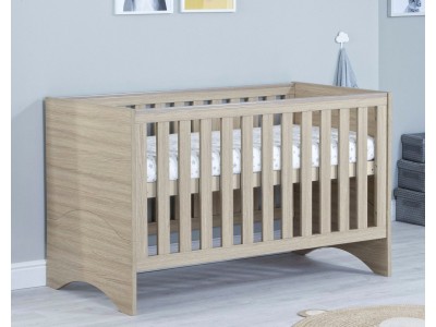 Babymore Veni Cot Bed – Oak