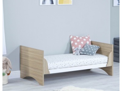 Babymore Veni Cot Bed – Oak White