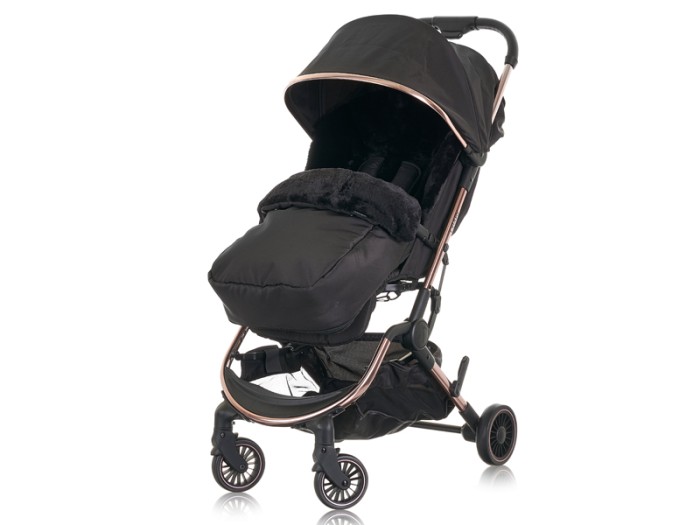 Obaby Roo Stroller - Black & Rose