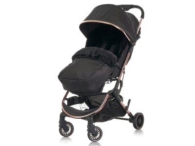 Obaby Roo Stroller - Black & Rose