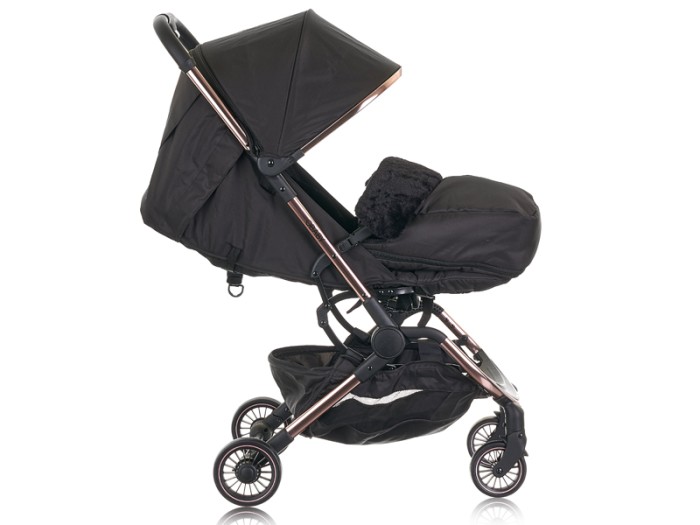 Obaby Roo Stroller - Black & Rose
