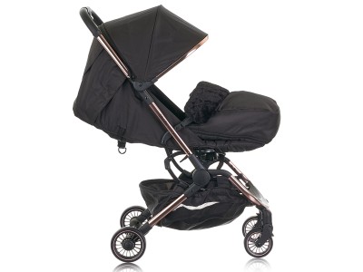 Obaby Roo Stroller - Black & Rose