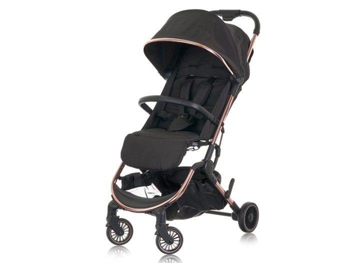 Obaby Roo Stroller - Black & Rose