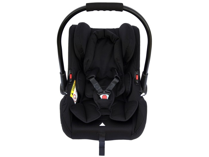 Ickle Bubba Galaxy Car Seat & Isofix Base with Black Hood - Black