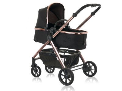 Obaby Zoli Stroller - Black & Rose Gold