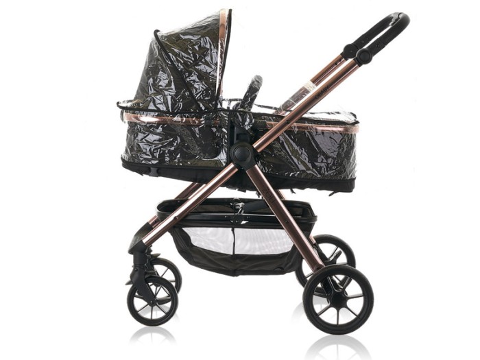 Obaby Zoli Stroller - Black & Rose Gold