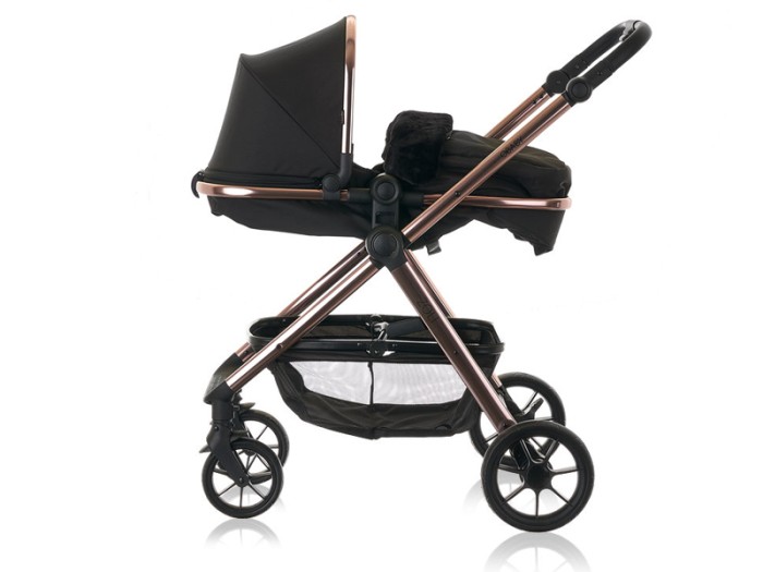 Obaby Zoli Stroller - Black & Rose Gold