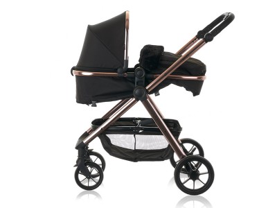 Obaby Zoli Stroller - Black & Rose Gold