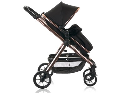 Obaby Zoli Stroller - Black & Rose Gold