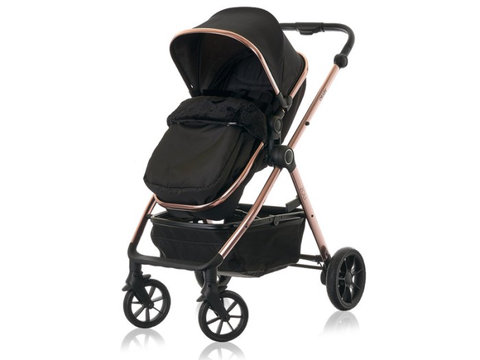 Obaby Zoli Stroller - Black & Rose Gold
