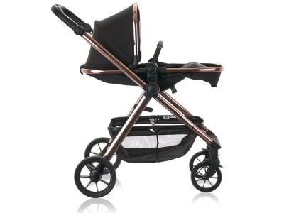 Obaby Zoli Stroller - Black & Rose Gold