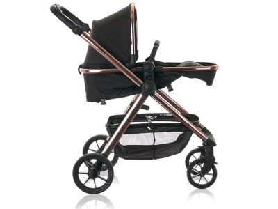 Obaby Zoli Stroller - Black & Rose Gold