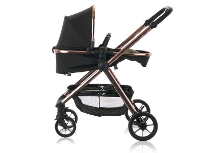 Obaby Zoli Stroller - Black & Rose Gold