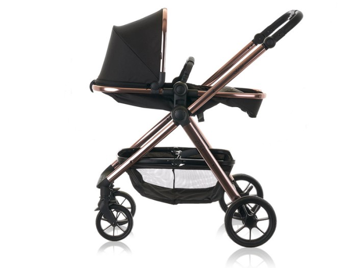 Obaby Zoli Stroller - Black & Rose Gold