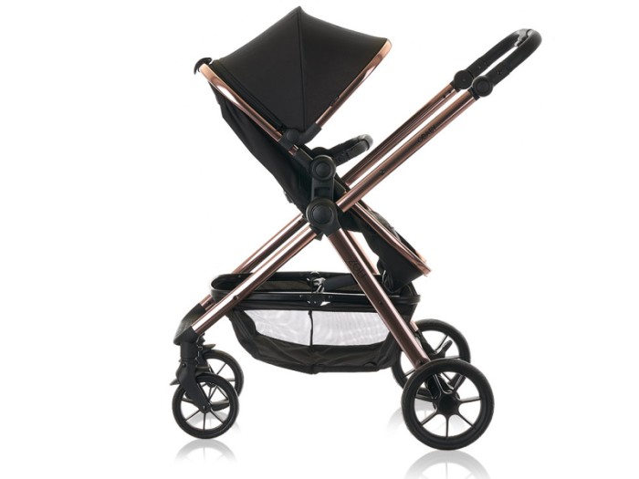 Obaby Zoli Stroller - Black & Rose Gold