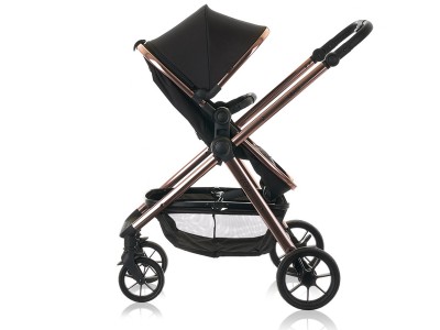 Obaby Zoli Stroller - Black & Rose Gold