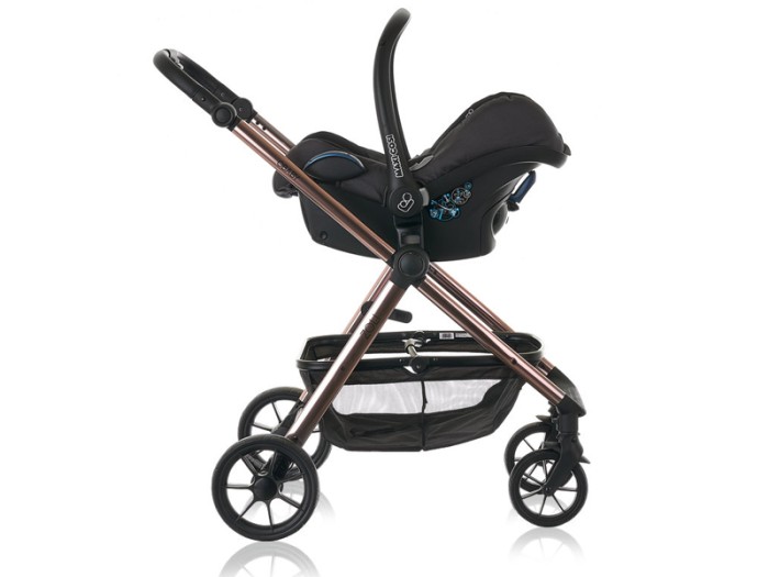 Obaby Zoli Stroller - Black & Rose Gold