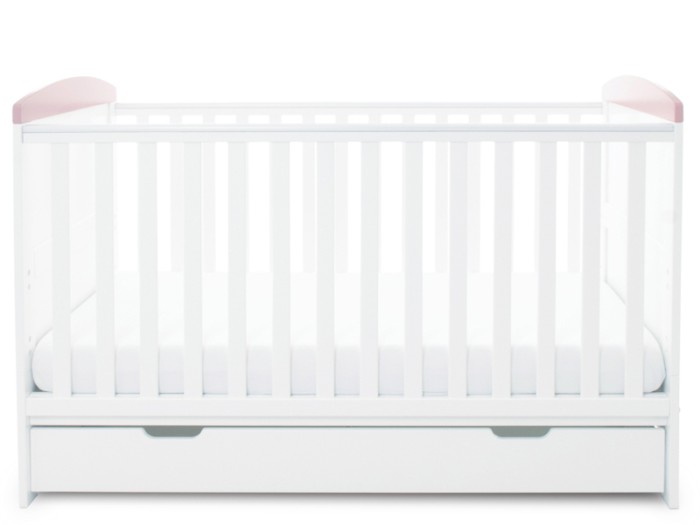 Ickle Bubba Coleby Style Cot Bed and Under Drawer