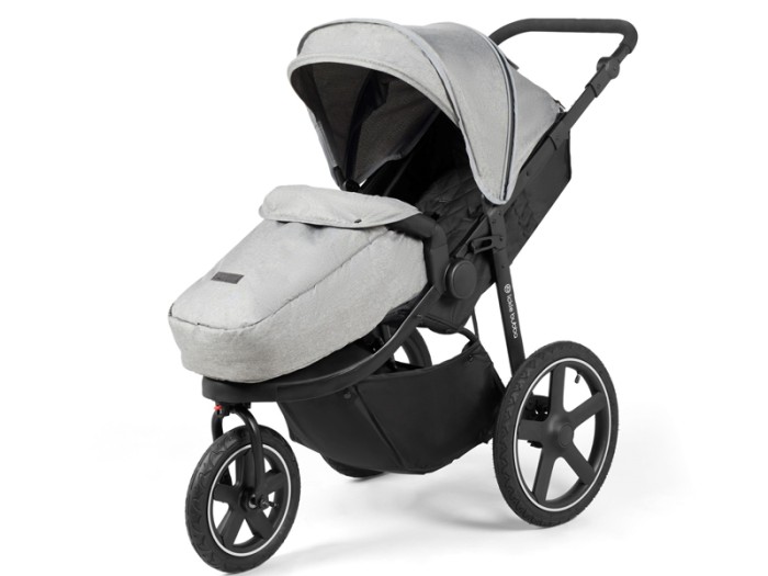 Ickle Bubba Venus Max Jogger Stroller I-Size Travel System with Isofix Base (Stratus)