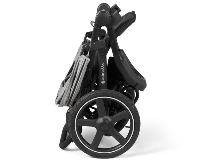 Ickle Bubba Venus Max Jogger Stroller I-Size Travel System with Isofix Base (Stratus)