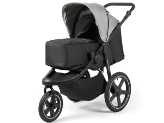 Ickle Bubba Venus Prime Jogger I-Size Travel System with Newborn Cocoon & Isofix Base (Stratus) 2