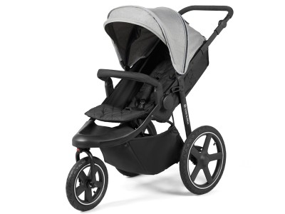 Ickle Bubba Venus Prime Jogger I-Size Travel System with Newborn Cocoon & Isofix Base (Stratus)