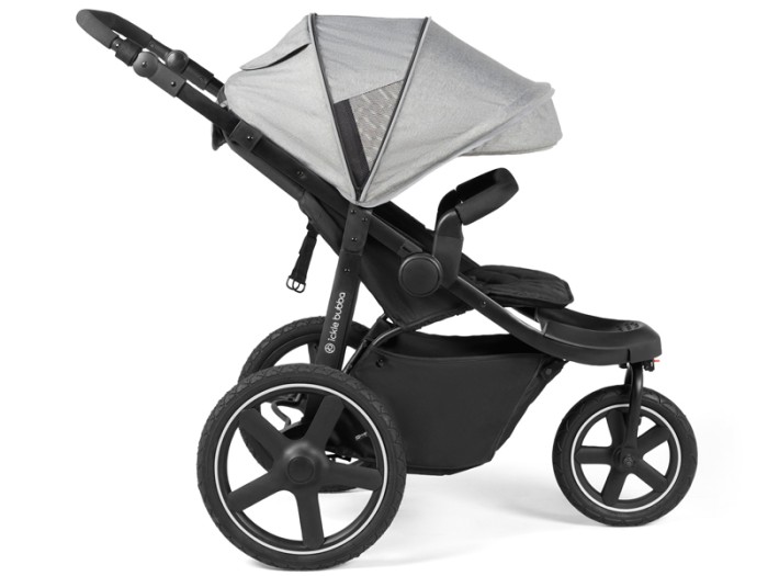 Ickle Bubba Venus Prime Jogger I-Size Travel System with Newborn Cocoon & Isofix Base (Stratus)