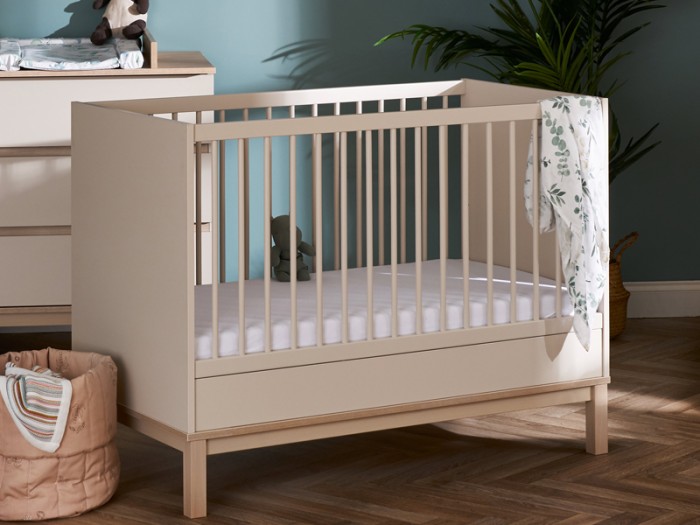 Obaby Astrid Mini Cot Bed - Satin
