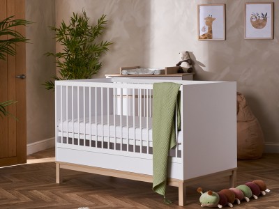 Obaby Astrid Cot Bed - White