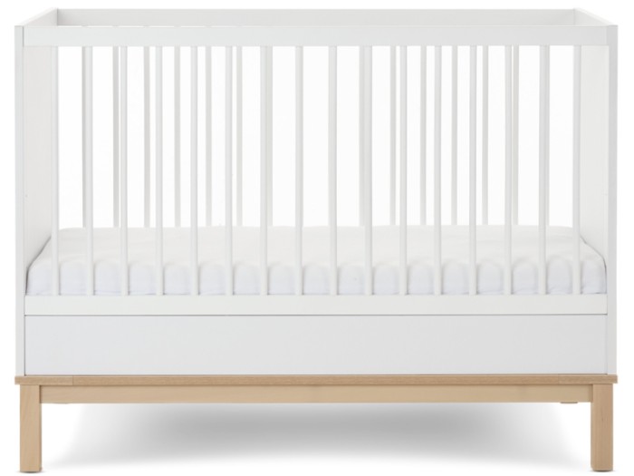 Obaby Astrid Mini Cot Bed - White