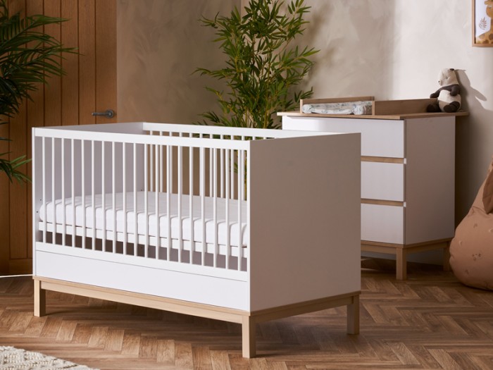 Obaby Astrid 2 Piece Room Set - White