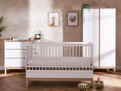 Obaby Astrid 3 Piece Room Set - White