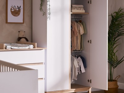 Obaby Astrid 3 Piece Room Set - White