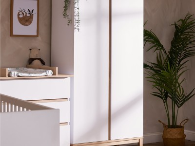 Obaby Astrid 3 Piece Room Set - White