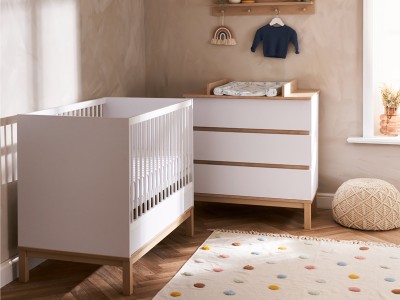 Obaby Astrid Mini 2 Piece Room Set - White