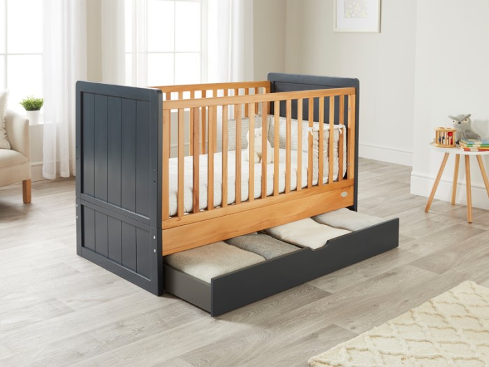 ABI cot bed | modern cotbed | toddler bed | cotbed with drawer storage