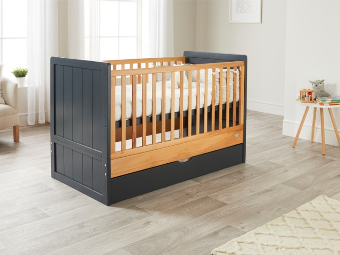 ABI cot bed | modern cotbed | toddler bed | cotbed with drawer storage
