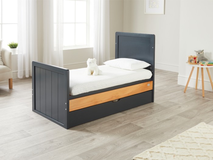 ABI cot bed | modern cotbed | toddler bed | cotbed with drawer storage