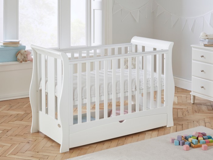 Lillian mini cot bed, toddler bed, sofa bed, day bed, White cot bed