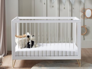Babymore Kimi cot bed - Acrylic 2