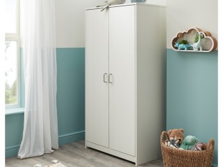 Babymore Caro Wardrobe - White Wash 2