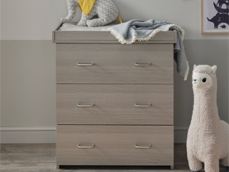 Babymore Caro Chest Changer - Grey Wash